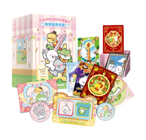 24 Boîtes en Gros <span class=keywords><strong>de</strong></span> Cartes <span class=keywords><strong>de</strong></span> Collection Anime Camon XIAOMAOZOO - Jeu <span class=keywords><strong>de</strong></span> Cartes à Collectionner 'Une <span class=keywords><strong>Nuit</strong></span> au Zoo' pour Jouets et Cadeaux - Cartes Mignonnes - Product Image 1