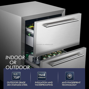 Refrigerador de Acero Inoxidable de 24 Pulgadas (595 mm) de Ancho, Enfriador Resistente a la Intemperie para Uso en Interiores/Exteriores - Product Image 6