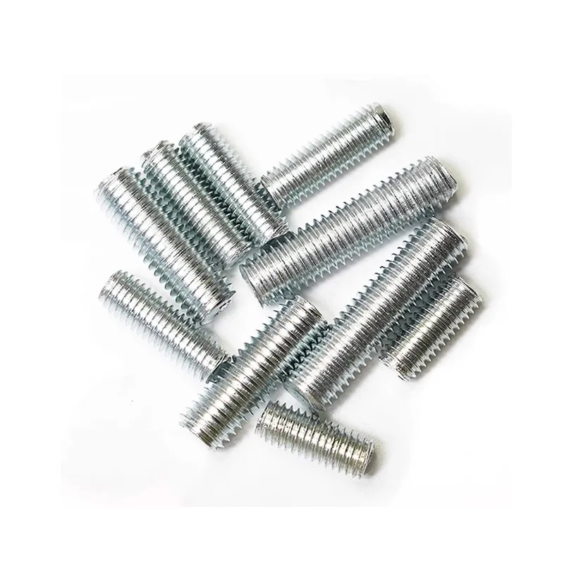 Stainless Steel Threaded Rods SS 304 316 M6 M8 M10 Single And Double Threades End Bolt Stud 5/16 All Threaded Rod Galvanized