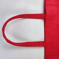 Sac non tissé avec poignée de 4 pièces avec logo sac non tissé sac fourre-tout non tissé personnalisé sacs en polypropylène 25cm x 47cm non tissé
