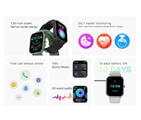 Vente directe d'usine Montre intelligente pas chère Montres intelligentes tendance pour femmes et hommes avec suivi de la santé et du sport Fabriqué en Chine