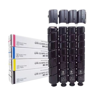 <span class=keywords><strong>Cartouche</strong></span> de toner REOEP Full NPG67 KCMY compatible pour <span class=keywords><strong>photocopieur</strong></span> C3325/3330/3530/3525, emballage en vrac - Product Image 1