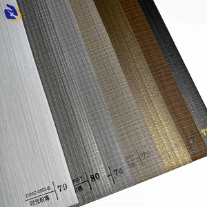 Kim loại vải màu PVC tấm không tự dính cho nội thất Vàng vải thiết kế PVC trang trí phim cho tường bảng - Product Image 2