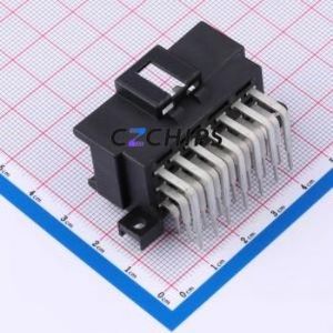 K966140WR-3x07-PTSW Wire-to-Board Pin Header Through hole Component (THT),P=5mm Connector 3x7P 5mm Right Angle Insert 3 - Product Image 2