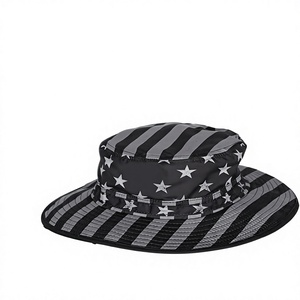 Chapeau de pêcheur d'hiver rayé réglable pour adulte, doux, léger, anti-UV 50+, anti-humidité, décontracté, pour usage quotidien en extérieur - Product Image 4