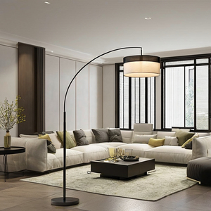 Lampe sur pied Lumetal jaune à haute luminosité, 2185 mm, en métal, E27, intérieur, 100-240V, IP20, LED, 30 000 heures, alimentation CA, design moderne - Product Image 2