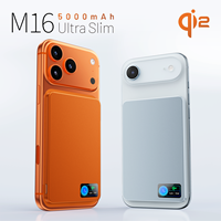 Nouvelle batterie externe magnétique sans fil 25W à coque métallique semi-solide ultra-mince 5000mAh à charge rapide 2026