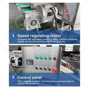 OCEAN Salade de pommes de terre Pomme Air Bubble Wash Equipment Fraise Champignon Clean Machine Leaf Washer - Product Image 6