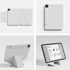 Soporte Plegable Magnético para <span class=keywords><strong>iPad</strong></span> Air <span class=keywords><strong>Mini</strong></span> 7 Pro11 Y, Clip Magnético de Doble Cara, Funda Protectora Magnética 10 en 1 - Product Image 3