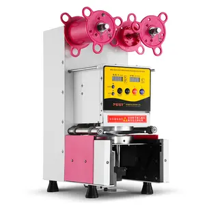 Hot Sale Bubble Tea Equipment Ice Cream Cup Sealing Machine Automatic Cup sealer Machine 110V/220V