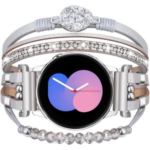 <span class=keywords><strong>Bracelet</strong></span> de luxe respirant pour femmes, <span class=keywords><strong>bracelet</strong></span> souple pour montre Samsung Galaxy <span class=keywords><strong>Watch</strong></span> 7 <span class=keywords><strong>Ultra</strong></span> 47 mm, modèles compatibles 4/5/ - Product Image 1