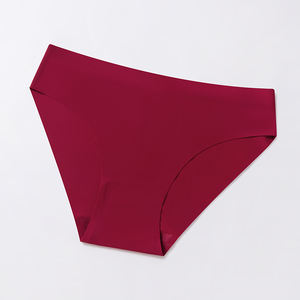 Fabriek Outlet Ropa Interieur De Mujer Comfortabele Onderbroek No Show Onzichtbaar Spreekloos Ijs Zijde Naadloze Slip Vrouwen Kort - Product Image 5