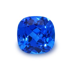 Cobalt Spinel Loose Stone Square Cut For Jewelry Making 8x8mm Blue Gemstone - Product Image 1