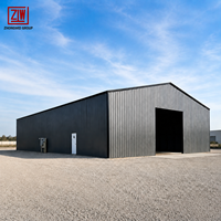 Kits de construction d'entrepôts en structure légère en acier moderne personnalisables ZW avec garantie de plus de 5 ans, préfabriqués