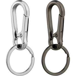 Custom Shape Key Ring Gold Plated <strong>Clip</strong> Hooks Keyring Carabiner Swivel Snap Hook Buckle Split <strong>Keychain</strong> <strong>Clip</strong>
