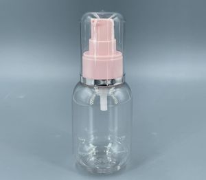 Pompe à lotion rose 24/410 en gros pour bouteille cosmétique - Product Image 3