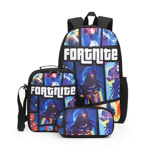 Sac À Dos Ensemble Crayon Sac Refroidisseur Sac à Lunch <span class=keywords><strong>Livre</strong></span> Bande Dessinée <span class=keywords><strong>Fortnite</strong></span> Sac École Sac À Dos Ensemble 3 - Product Image 1