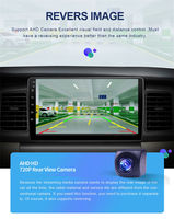 Autoradio 2DIN OEM avec écran tactile Android Auto, caméra 360° AHD, navigation GPS, CarPlay et radio FM pour les années 2018-2026