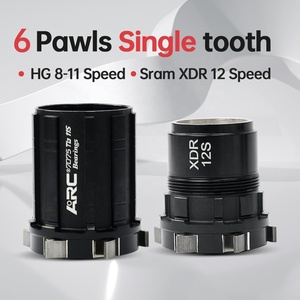 Arc nhanh chóng phát hành 9x100 10x135 Adapter 15x100 12x142 qua trục endcaps MTB Hub bộ phận HG/XD/MS freehub cơ thể ARC Phụ tùng xe đạp - Product Image 6