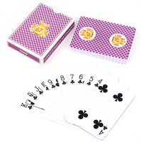 Kartu Poker PVC Tahan Air dengan Logo Custom, Cetak Desain Kustom Ramah Lingkungan, Termasuk Kotak Lipat, Grosir untuk Hadiah