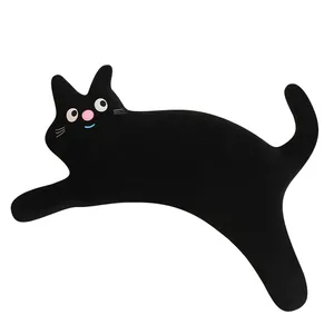 Venta al por mayor de 95 cm gato encantador almohada de felpa para dormir decoraciones para el hogar lindo gato de anime muñecos de peluche