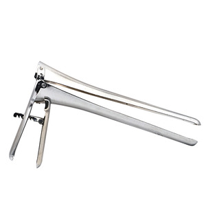Peralatan dokter hewan ternak baja antikarat vagina spekulum Virgin vagina spekulum sapi Dilator - Product Image 2