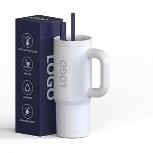Gobelet isotherme personnalisé pour boissons, double paroi, 24 oz, acier inoxydable 304, isolation sous vide, portable, pour voiture, thermos - Product Image 4