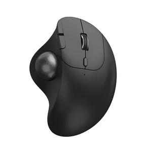 Mouse blu Mouse ergonomico verticale Trackball Mouse connessione a tre modalità Wireless 2.4g e dente blu con tappetino per Mouse