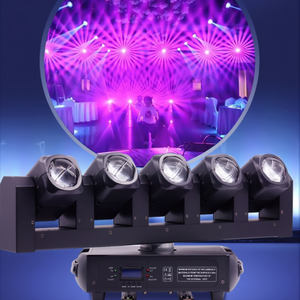 Luz <span class=keywords><strong>de</strong></span> escenario espada <span class=keywords><strong>de</strong></span> cinco dedos 5 ojos haz <span class=keywords><strong>de</strong></span> luz boda DJ fiesta KTV foco <span class=keywords><strong>de</strong></span> escaneo teñido con luz <span class=keywords><strong>de</strong></span> cabeza móvil LED estroboscópica - Product Image 6
