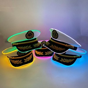 Chapeau de fête lumineux LED sans fil scintillant pour Halloween et l'hiver, en jean fluorescent arc-en-ciel, avec effet laser et changement de couleur - Product Image 4