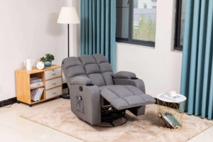 Fauteuil de Massage confortable <span class=keywords><strong>canapé</strong></span> moderne inclinable tissu fonctionnel à bascule moderne <span class=keywords><strong>électrique</strong></span> luxe salon chaise inclinable se détendre - Product Image 2