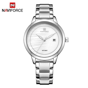 Rose Gold <b>Watches</b> for Women Quartz Wristwatches Ladies Top Brand NAVIFORCE 5008 Relogio Feminino Naviforce Offical Shop <b>Watch</b> - Product Image 3