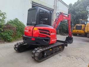 รถขุดขนาดเล็ก Kubota KX057-4 ปี 2022 พร้อมเครื่องหมาย CE รถขุดมือสองขนาด 5.5 ตัน พร้อมรางยาง - Product Image 2
