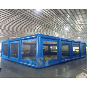 Gran barato inflable Paintball Arena Durable Bunker Arena juego deportivo inflable tiro con arco Paintball Bunker Field - Product Image 2