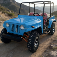Voiture tout-terrain automatique EMini Jeep pas chère pour adultes, avec moteur 150cc, 200cc, 250cc, 300cc