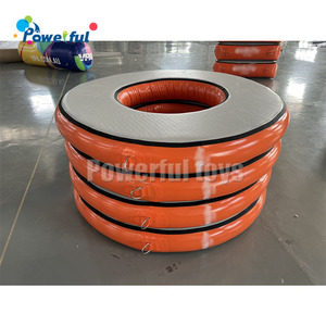 American <span class=keywords><strong>Ninja</strong></span> inflable <span class=keywords><strong>Ninja</strong></span> Warrior carrera de obstáculos aleación de aluminio Truss trampolín interior para adultos y niños - Product Image 1
