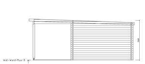 Trung Quốc Nhà sản xuất đơn giản đẹp log cabin Bộ dụng cụ prefab log House gỗ cabin với một sân thượng - Product Image 5