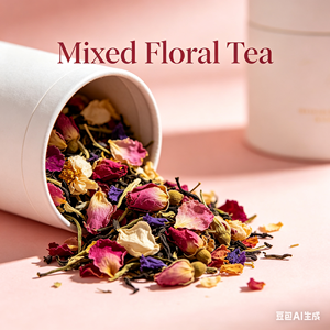 Boîte en papier pour emballage de thé avec logo personnalisé, tube cylindrique hermétique pour thé aux fleurs et mélange d'herbes - Product Image 4