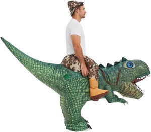 Professionnel Scalelike grande bouche 2/3m adulte gonflable Cosplay dinosaure porter t-<span class=keywords><strong>rex</strong></span> Raptor tour dinosaure mascotte Costume à vendre - Product Image 1