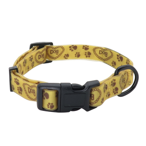 Dog Collar Pvc Dogs Collars Dog Collar Roft Rubber Pet Luxury Collar Adjustable Pvc Coated Webbing Printed Waterproof For Dogs COLLARS High Quality