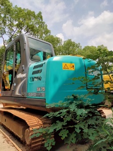 Mini-excavatrice sur chenilles Kobelco SK70 SK75-8 de 7 tonnes, d'occasion, à bas prix, hydraulique, agricole, SK60, livraison gratuite, nouveau modèle - Product Image 5