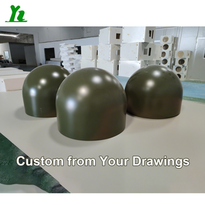 High Strength 6ft Antenna Radome Shell Outdoor Fiberglass <strong>Radio</strong> Frequency Systems For Starlink 800 X 800 Boat Dish With Radome - Product Image 4