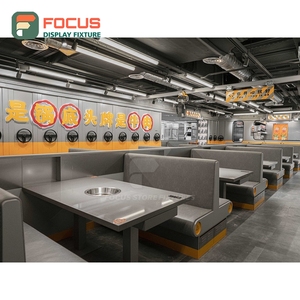 Modern Coffee Merchandise Display Rack Solid Wood Frame Retail Product Zone Coffee Shop Display Rack - Product Image 6