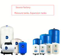 Réservoir de stockage RO en métal haute pression de 11 gallons (40 L) en acier pour système de filtration d'eau à haut débit