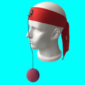 Ballon de réflexe de boxe pour l'entraînement de la vitesse avec construction en ABS et caoutchouc et bandeau en silicone pour une utilisation en extérieur et en <span class=keywords><strong>voyage</strong></span> - Product Image 3