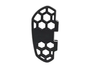 Pedale a nido d'ape nuovo profilo in lega di alluminio allargare il pedale originale Cool Monowheel pezzo di ricambio Off Road pedale INMOTION accessori