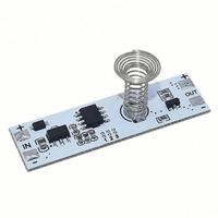 Interrupteur à capteur tactile capacitif 12V, interrupteur à ressort hélicoïdal, variateur de lumière LED, 9-24V 30W 3A pour bande lumineuse LED de maison intelligente