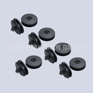 Car <b>Floor</b> <b>Mat</b> Anti Slip Clips T38 Round <b>Plastic</b> 10 Pack For Golf 6 Magotan Passat Tiguan New Touran - Product Image 5