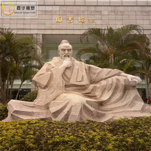 Jahua Sculpture <b>Stone</b> Farming Figure Outdoor Plaza <b>Landscape</b> Custom Made Durable Traditional Design - Product Image 3