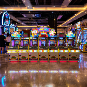 Poussoir à pièces à <span class=keywords><strong>prix</strong></span> d'usine pour centres de divertissement familial (FEC) avec jeu multijoueur connectable utilisant des machines à poussoir à pièces et des machines d'arcade - Product Image 5